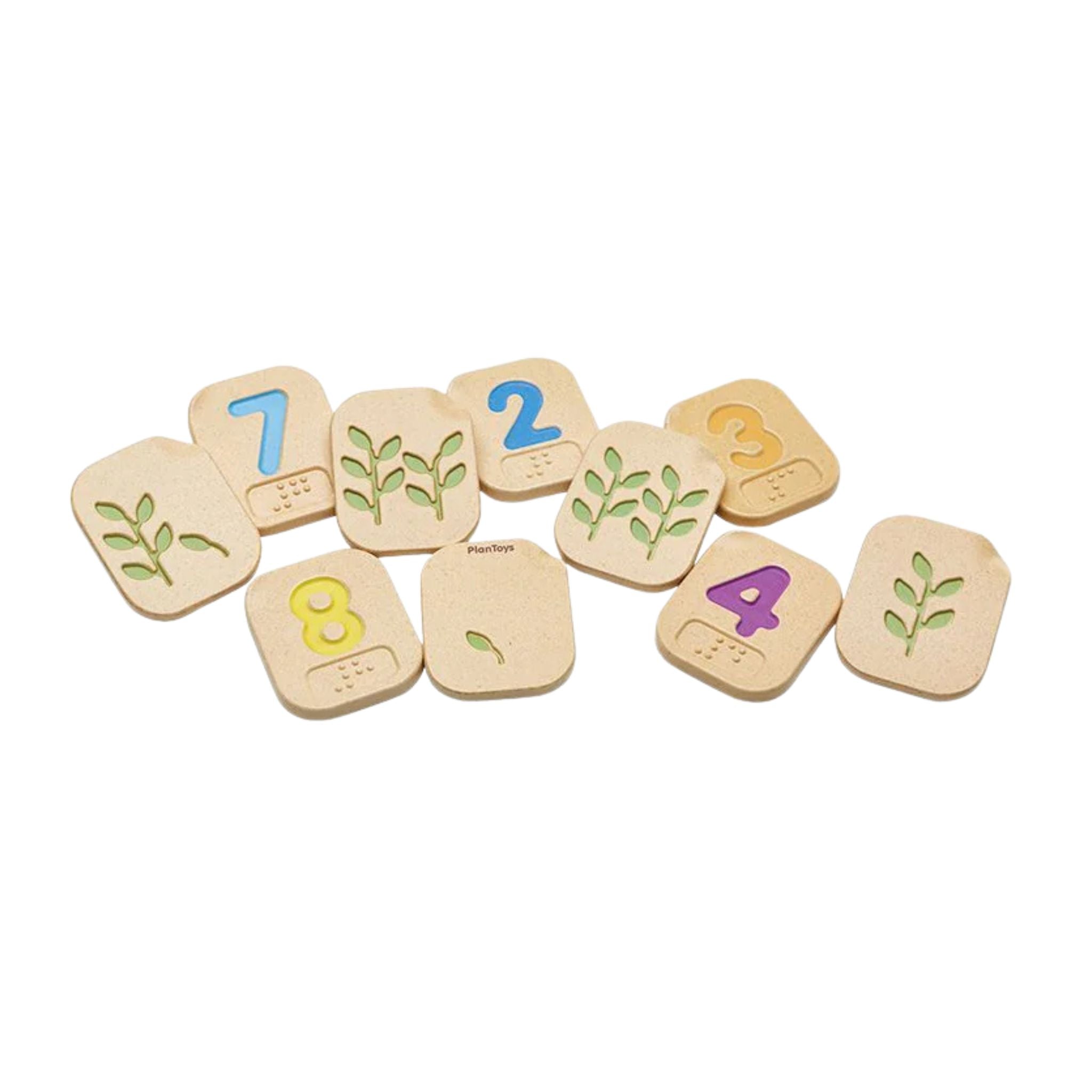 Braille Numbers 1-10