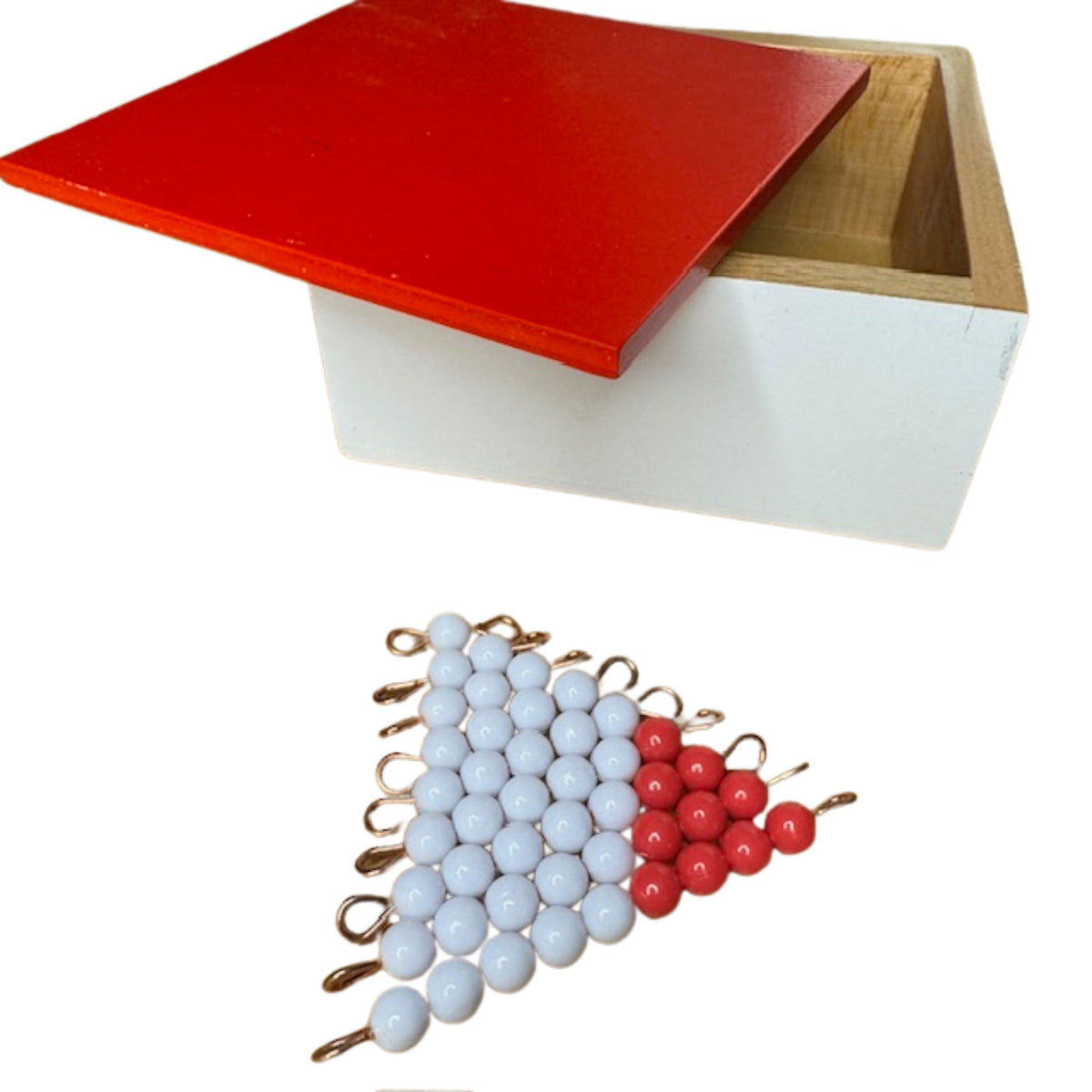 Red & White One Set of 1-9 with Box