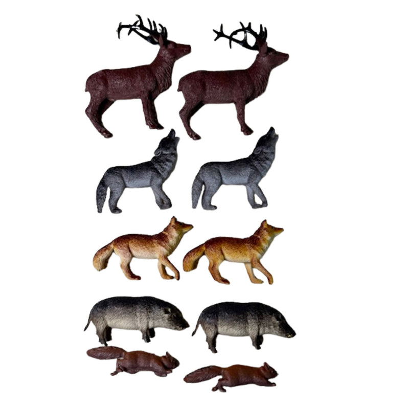 Woodland Animal Replicas Set/10