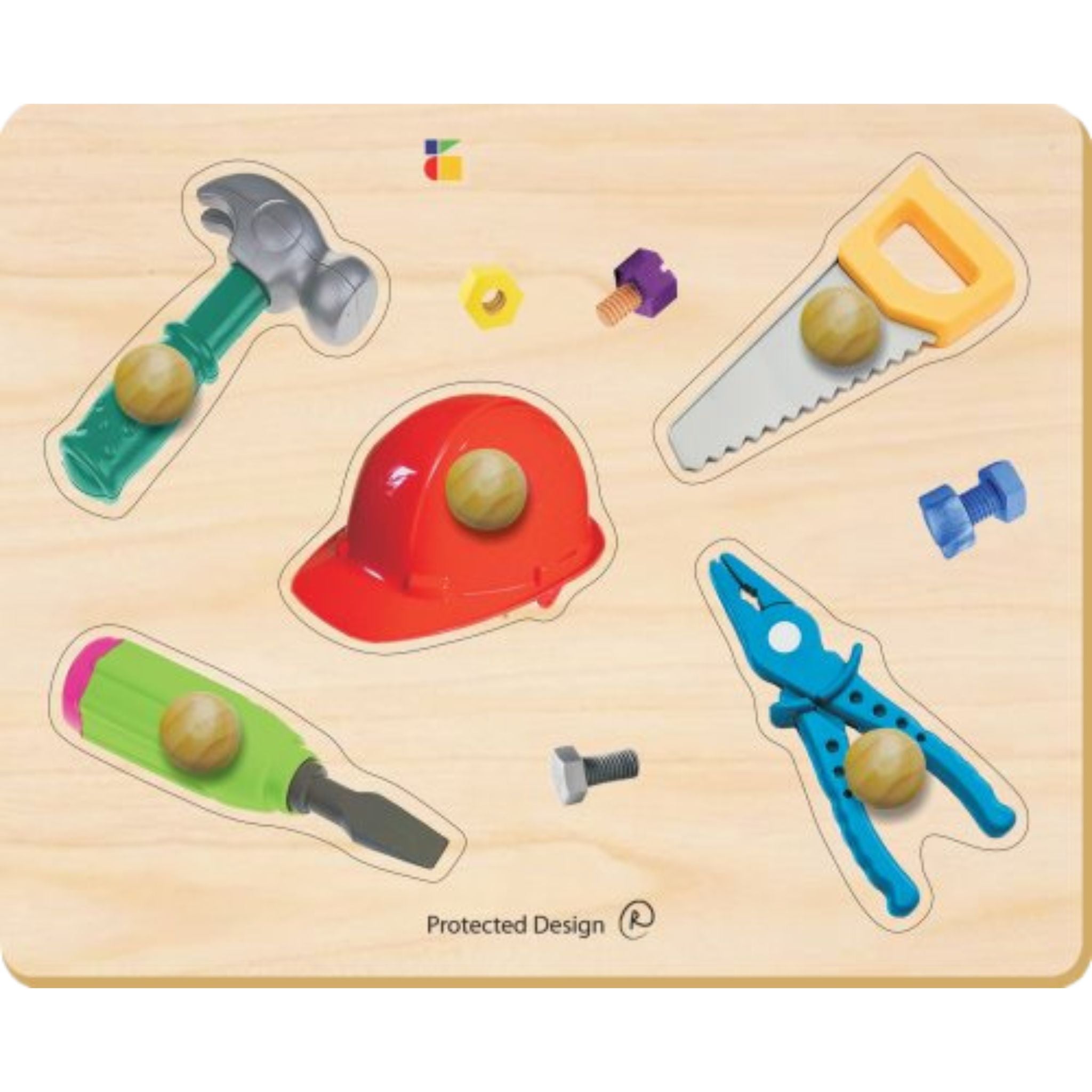 Toddler Puzzle: Everyday Items Real Life Photos -Tools