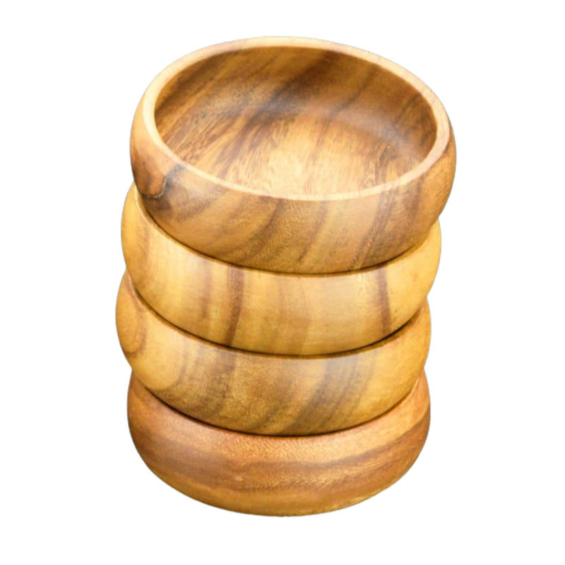 Bowl: Wood Round South Pacific