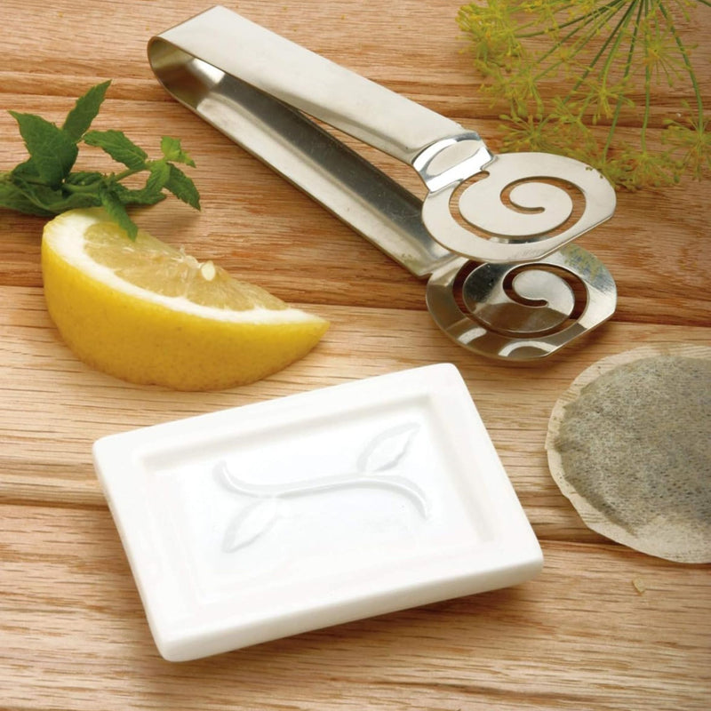 Tongs: Swirl Stainless Steel