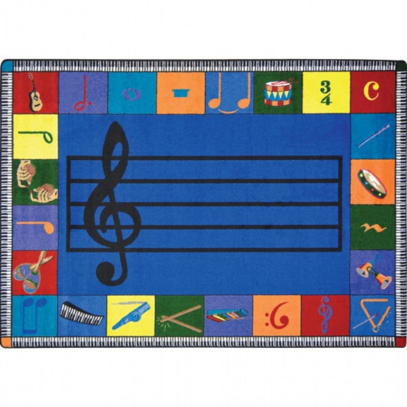 Rugs: Note Worthy Classroom Rug