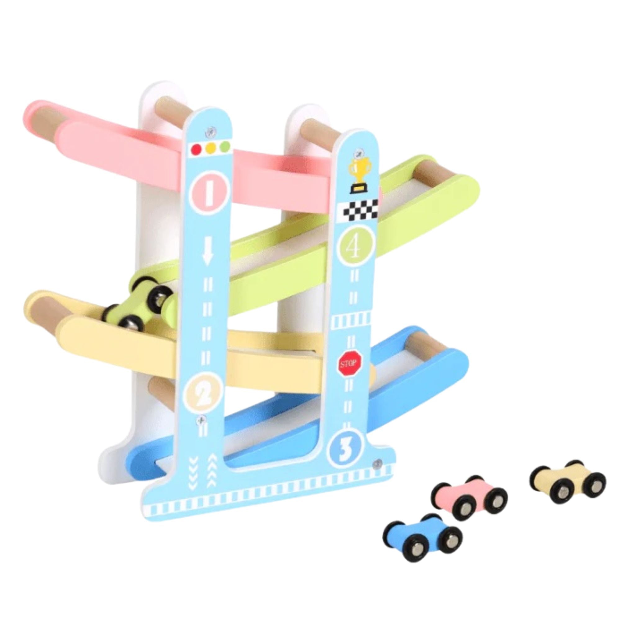 Tracker: Wooden Slide Racer
