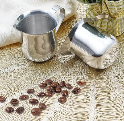 Creamers/Pitchers: Stainless Steel
