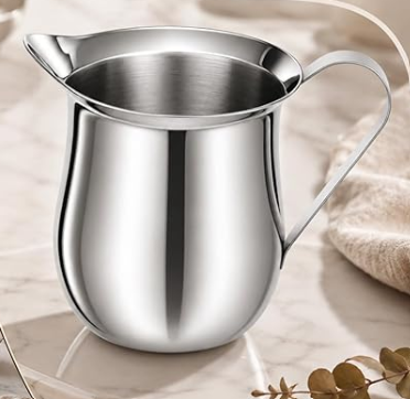 Creamers/Pitchers: Stainless Steel