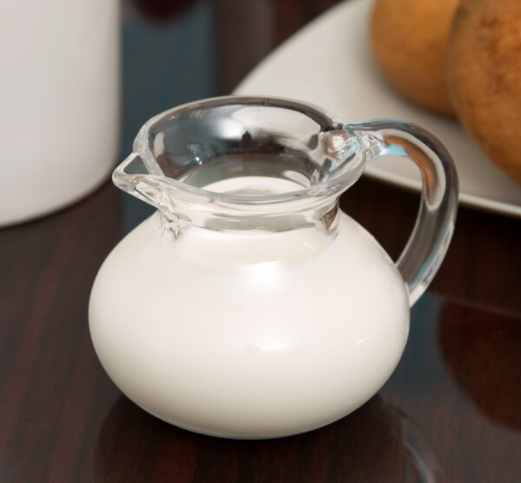 Creamer: Charming Look-A-Like "Glass" (Non Glass), 3oz.