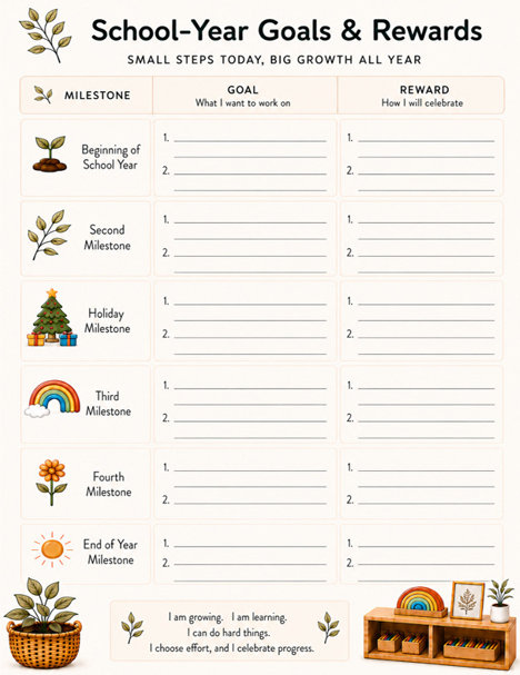 Back to School Free Printables