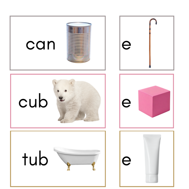 Magic ‘E’ Word Transformation Cards – Digital Download