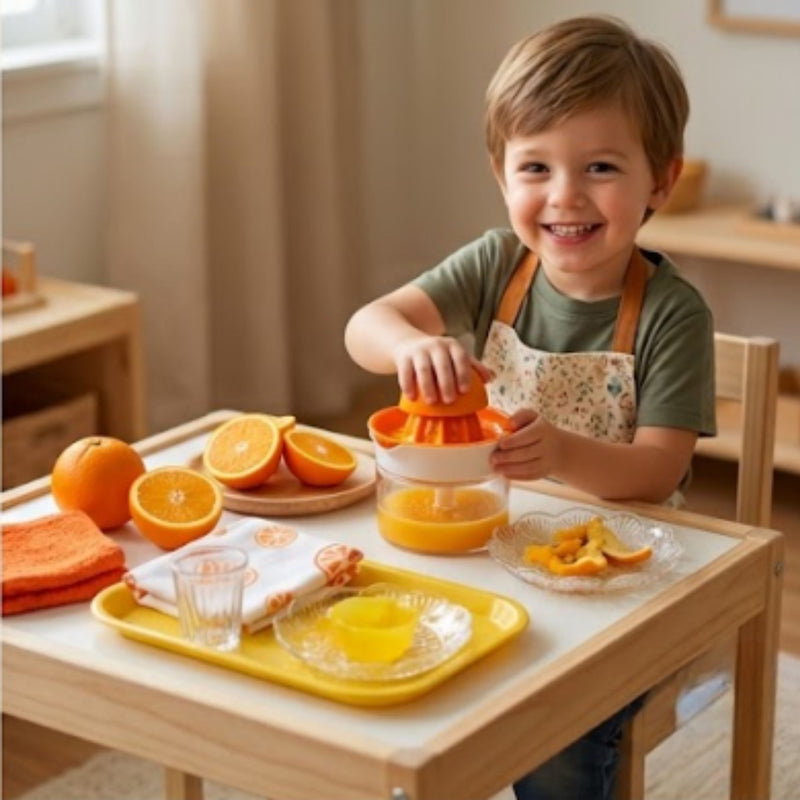 Activity Food: Fruit Peel/Juice & Serve Kit Item# P10211K