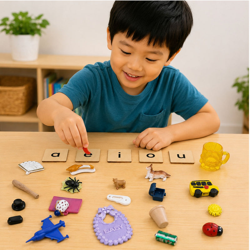 Consonant-Vowel-Consonant (CVC) Short Vowel Word Practice Set