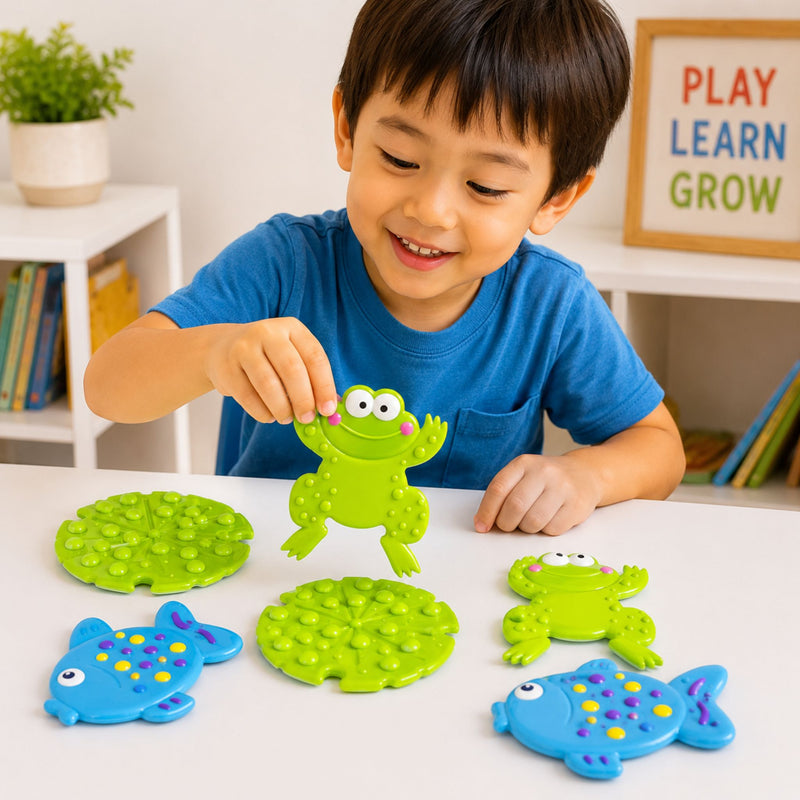 Animal Rubber Mats Set/6