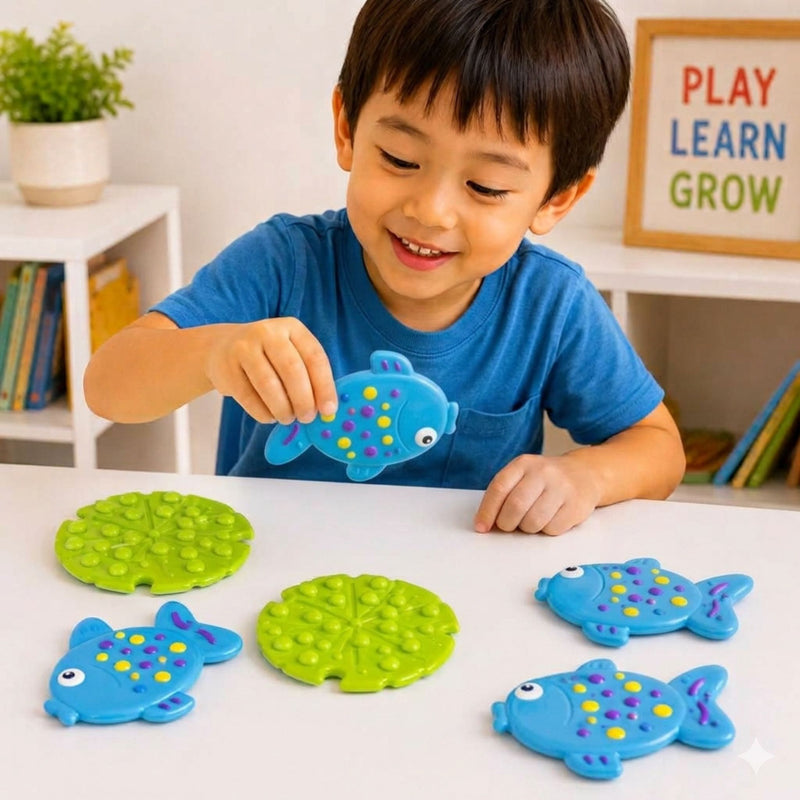 Animal Rubber Mats Set/6