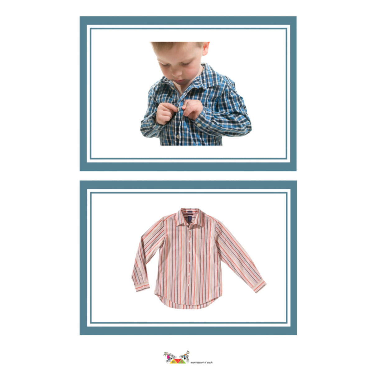Morning Routine Matching Cards