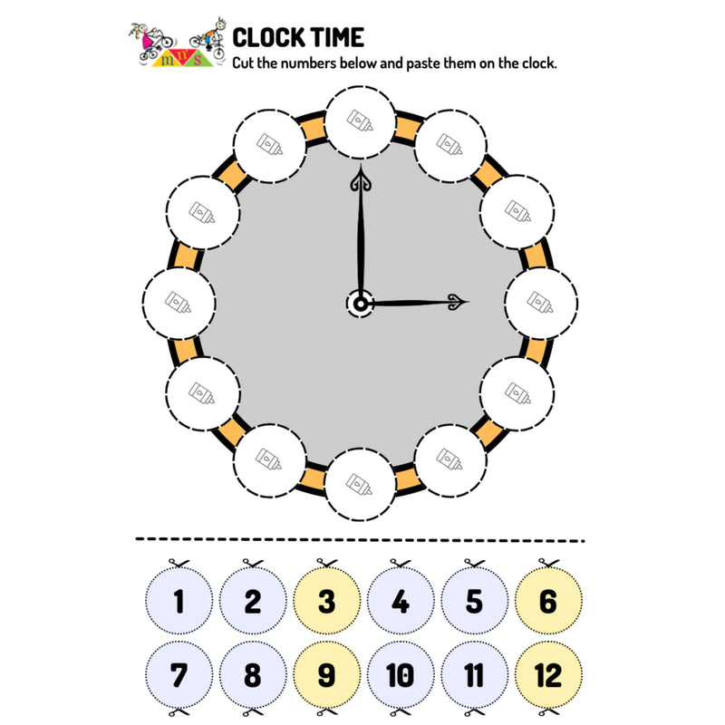 Create Your Own Clock Printable