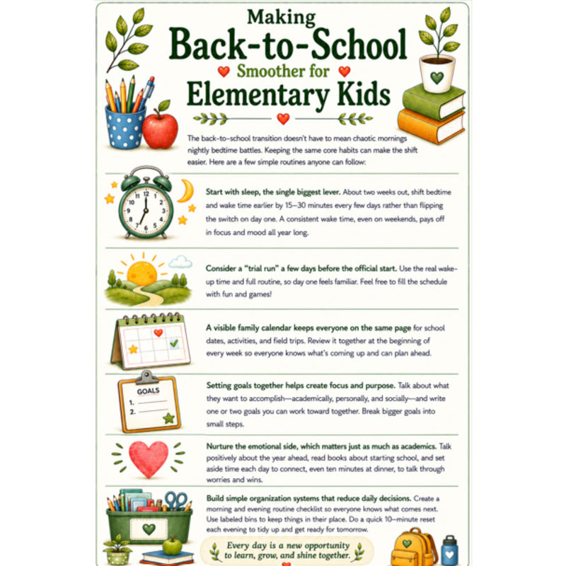 Back to School Free Printables