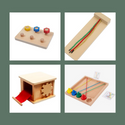 Twist, Turn, and Sort: A Motor Skills Activity Board Collection