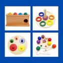 Rainbow Play & Learn: A Colorful Development Toy Set