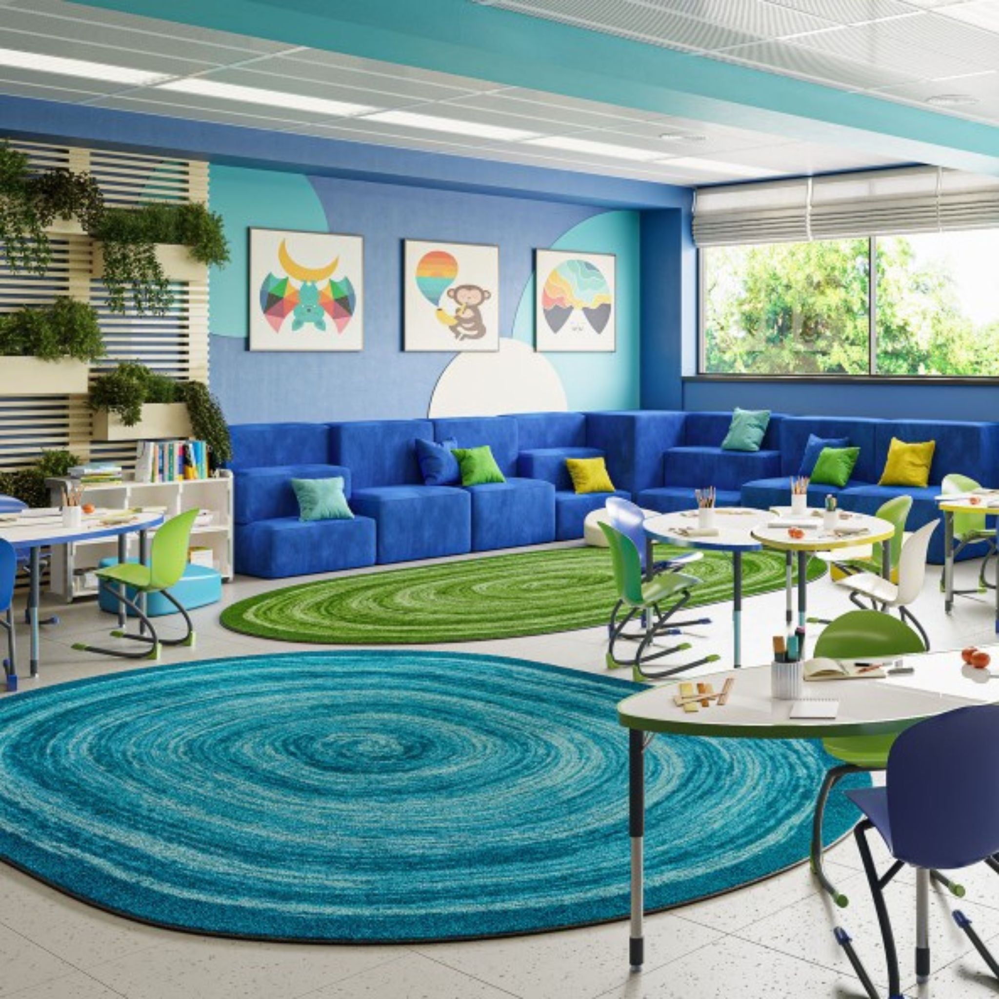 Rugs: Feeling Fun Classroom Rug