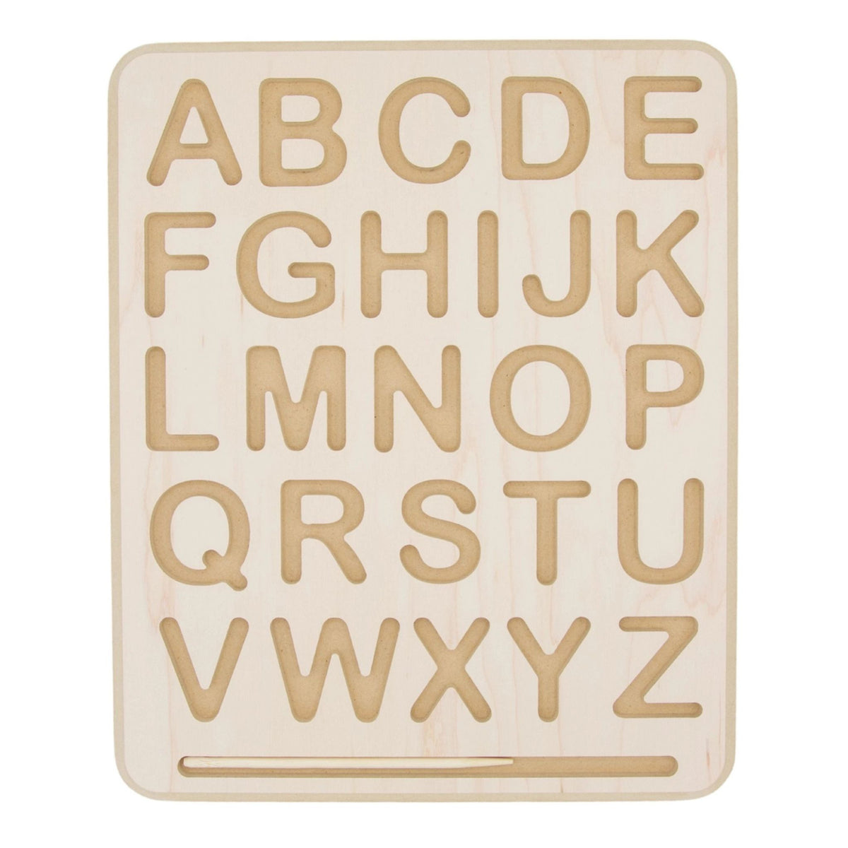 Wooden Alphabet Tracing Boards w/ Stylus