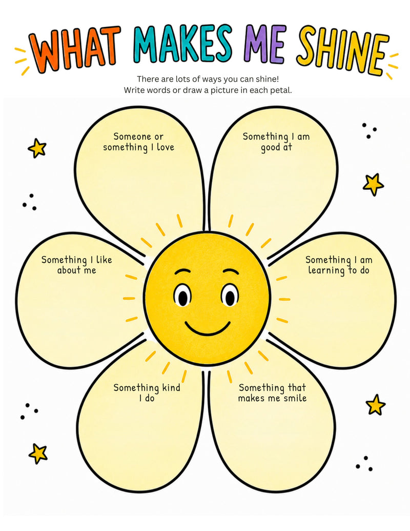 Big Life Journal Free Printables: What Makes Me Shine