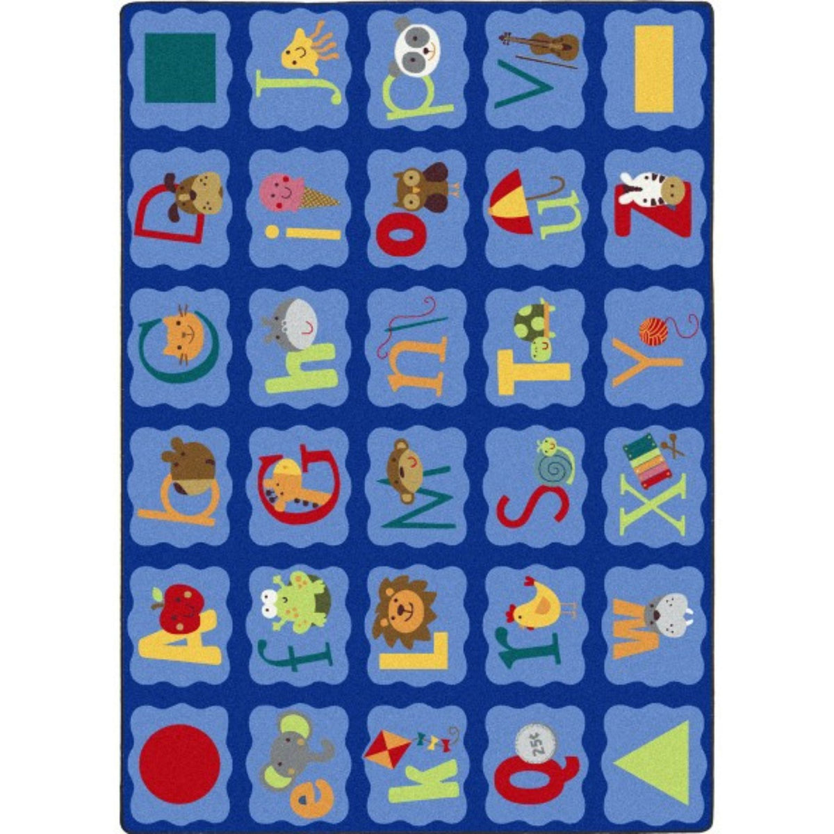 Rugs: Alphabet Blues Classroom Rug