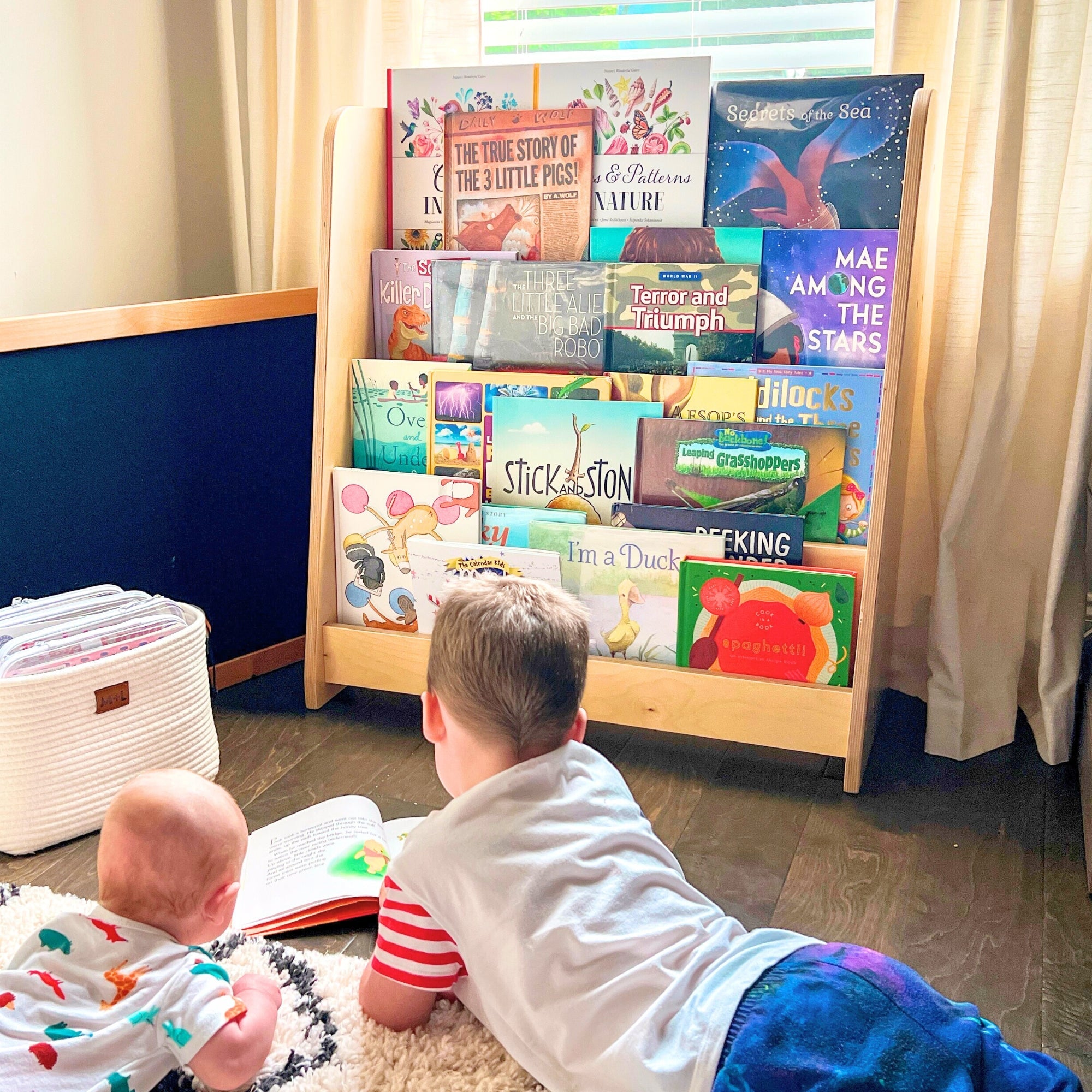 Furniture: Tiered Montessori Bookshelf