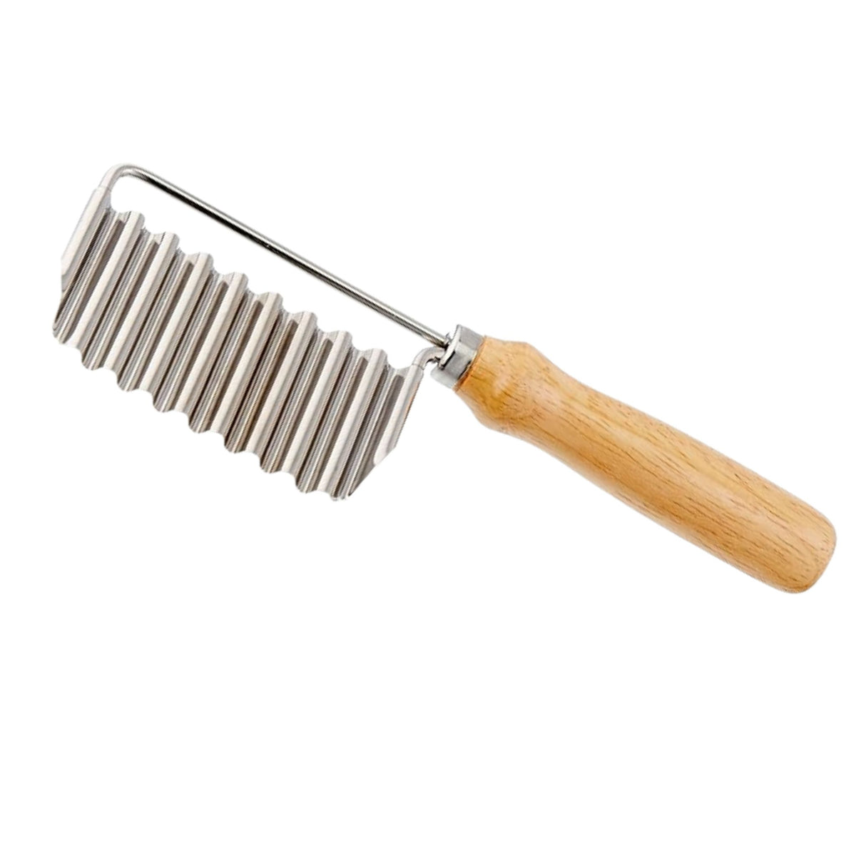 Wood Handle Crinkle Cutter