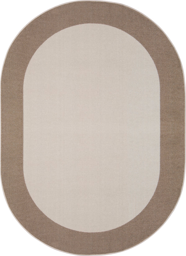 Rugs: Easy Going Ellipse Classroom Rug | Montessori-n-Such
