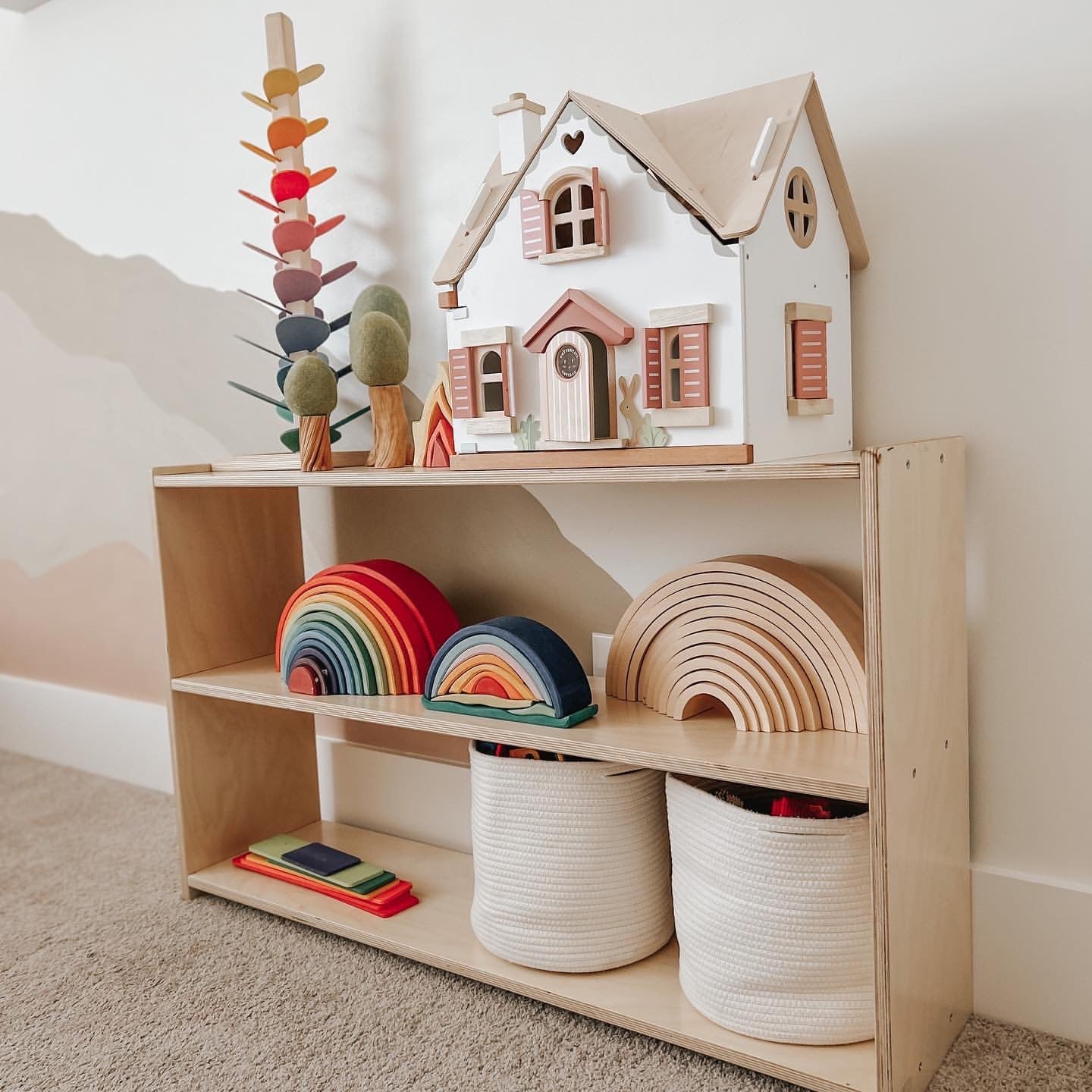 Furniture: Montessori Shelf 3-Tier