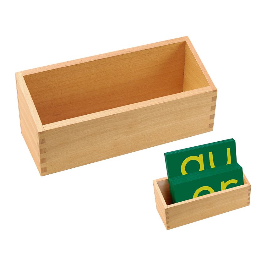 Box for Double Sandpaper Letters