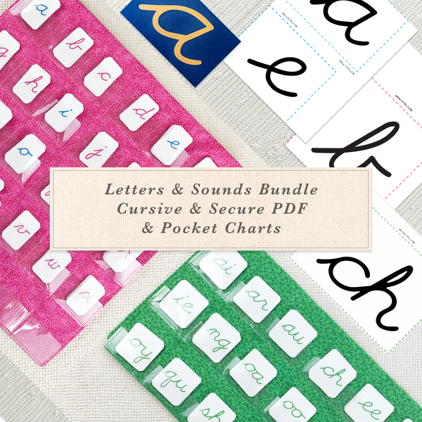 Letters & Sounds Bundle by Maitri