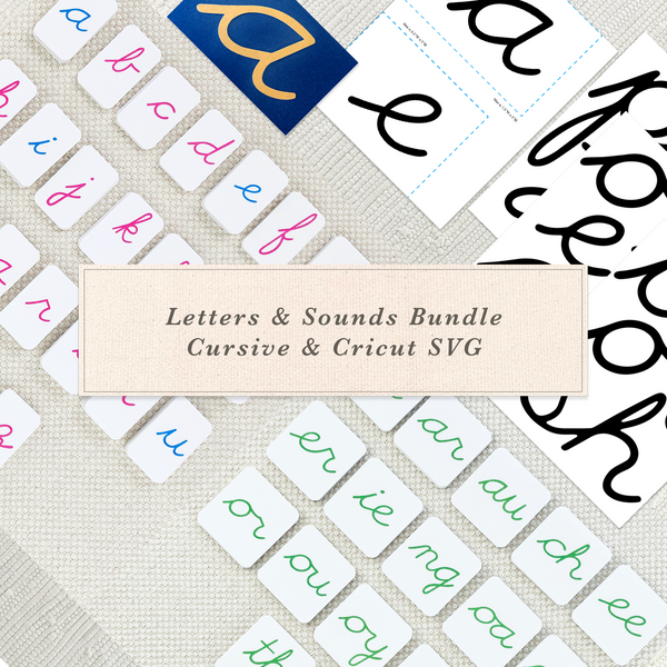 Letters & Sounds Bundle by Maitri