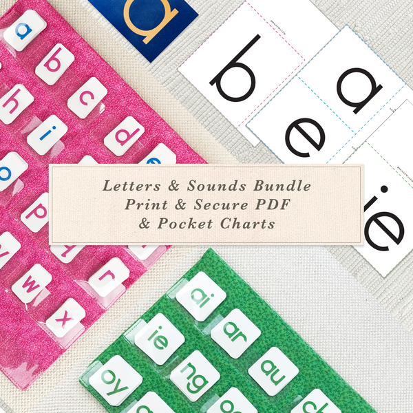 Letters & Sounds Bundle by Maitri