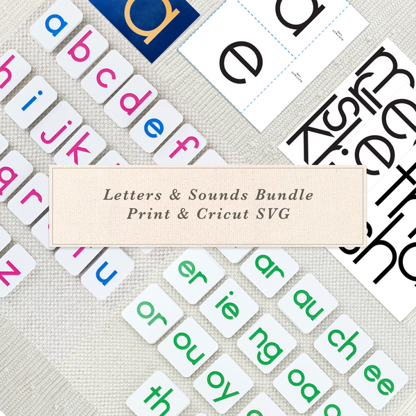 Letters & Sounds Bundle by Maitri