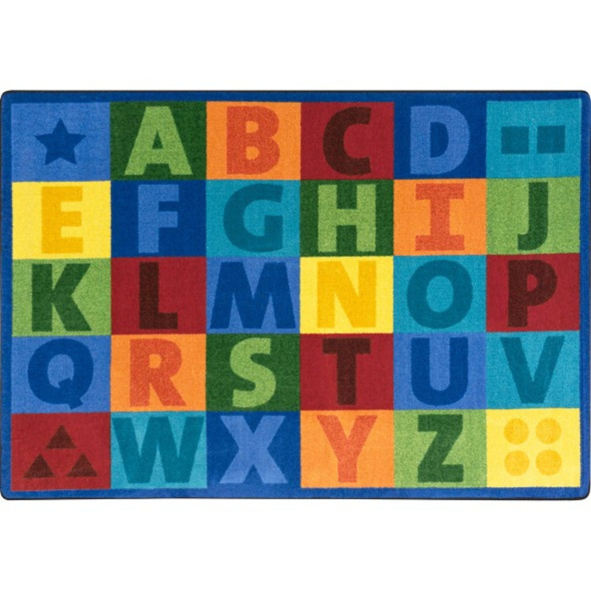 Rugs: Colorful Learning Classroom Rug