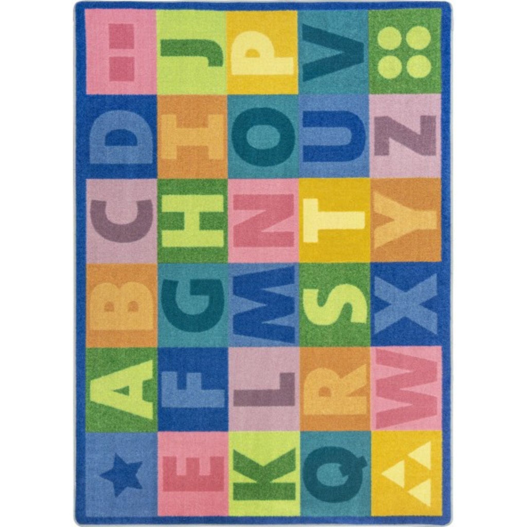 Rugs: Colorful Learning Classroom Rug