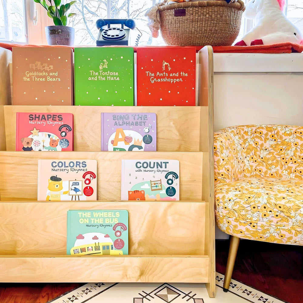 Furniture: Tiered Montessori Bookshelf