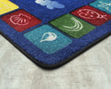 One World _ Neutral and Primary Colored Rug