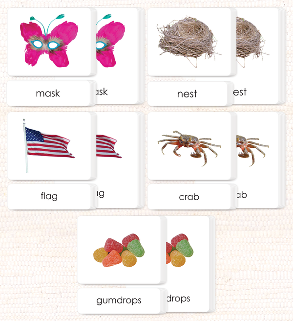 Phonetic Reading Card Set (Complete) by Maitri