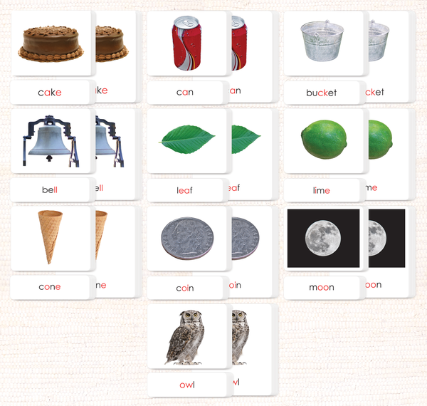 Phonetic Reading Card Set (Complete) by Maitri