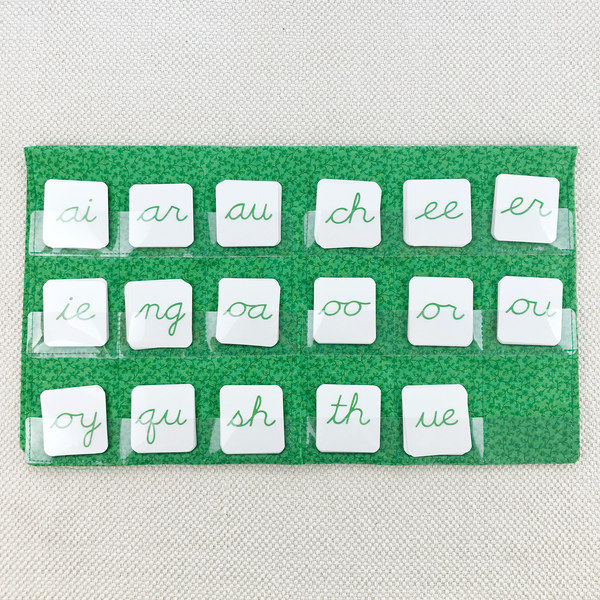 Phonogram Cursive Alphabet by Maitri