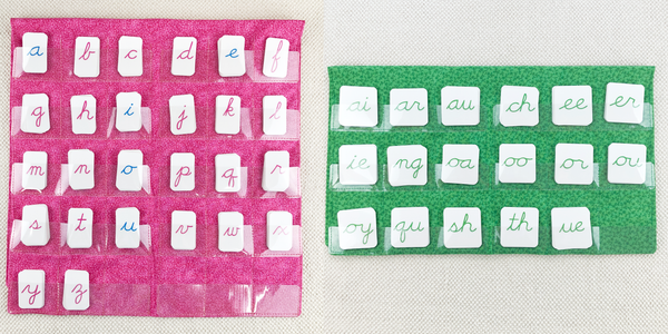 Phonogram Cursive Alphabet by Maitri