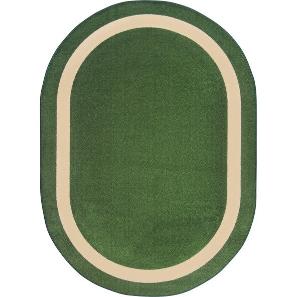 Rugs: Walking on the Line Ellipse Rug
