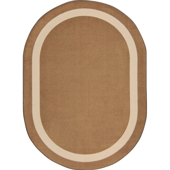 Rugs: Walking on the Line Ellipse Rug