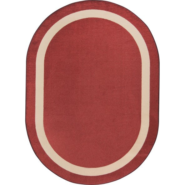 Rugs: Walking on the Line Ellipse Rug