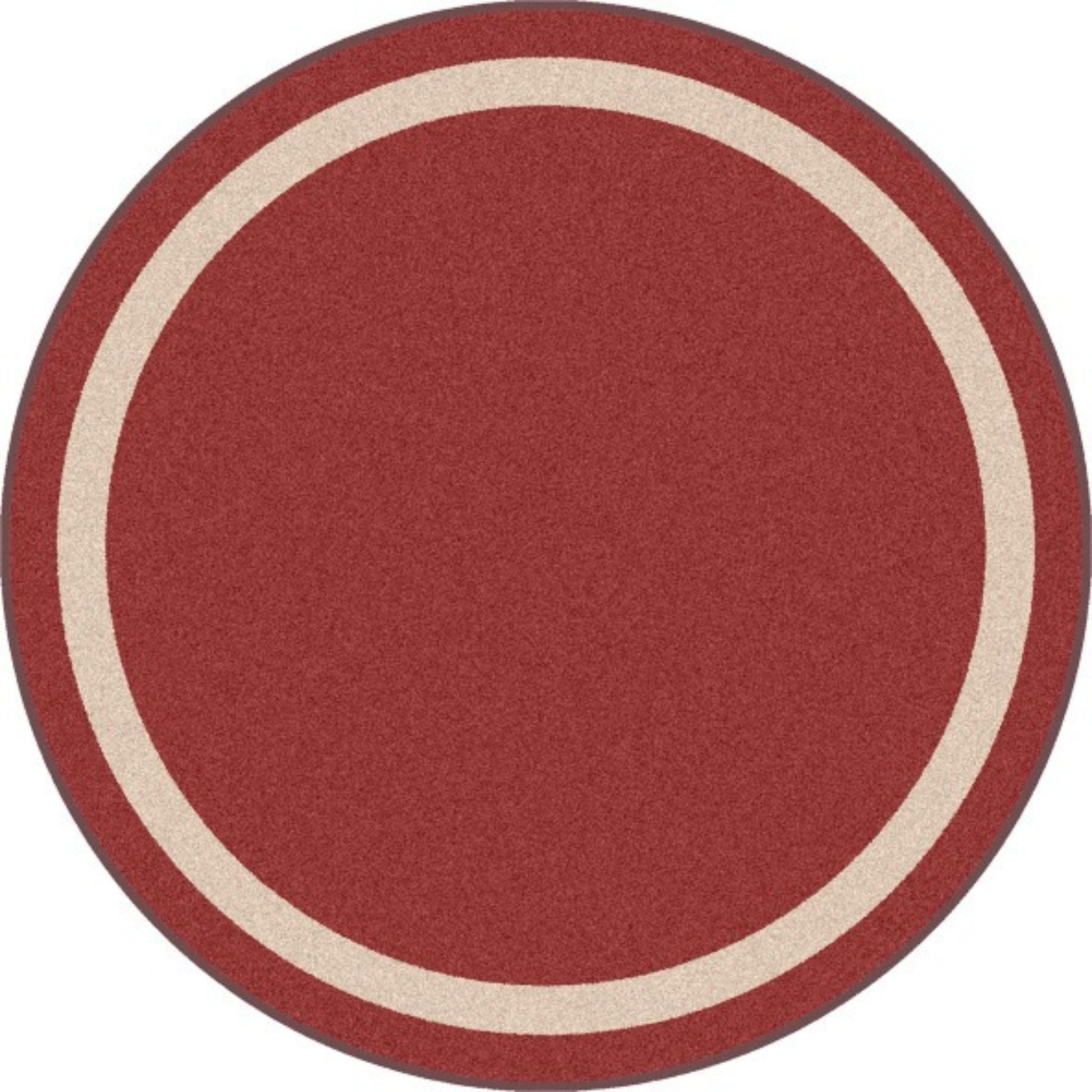 Rugs: Walking on the Line Round Rug