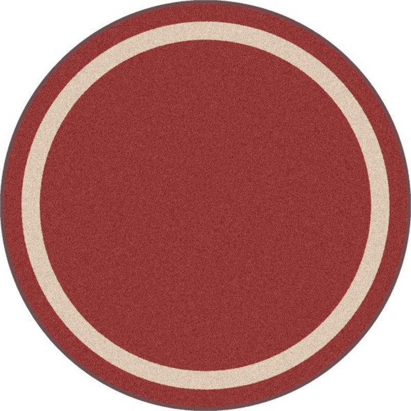 Rugs: Walking on the Line Round Rug