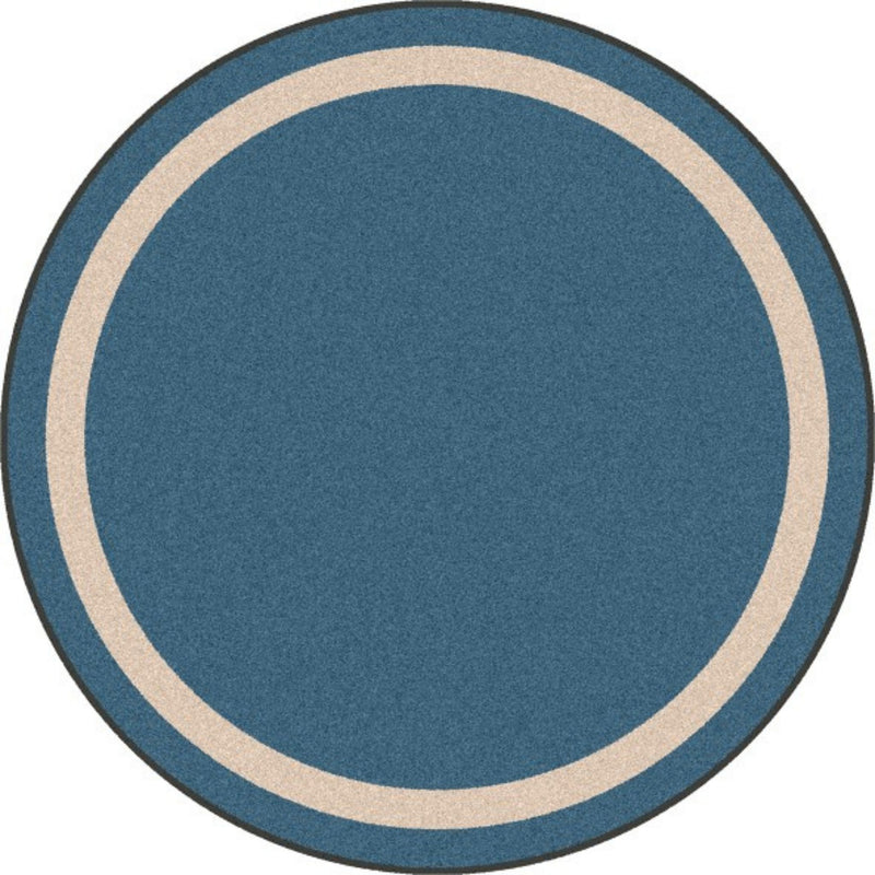 Rugs: Walking on the Line Round Rug