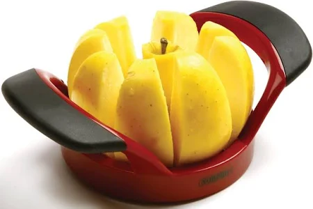 Food Preparation: Green Apple Slicer & Corer with Rubber Handle
